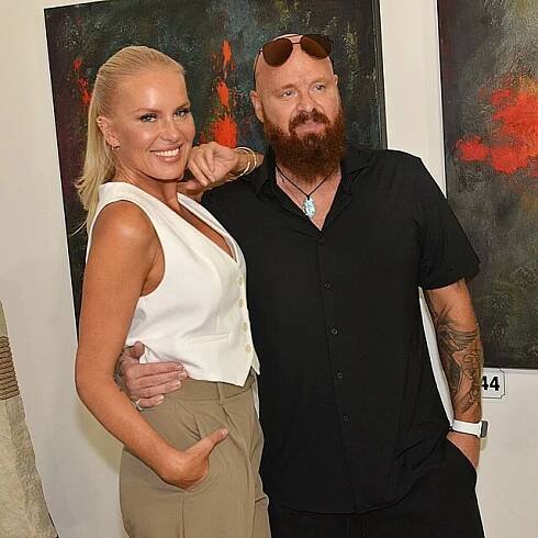Simona Krainová a její partner Karel Vágner ml. stojí vždy při sobě.