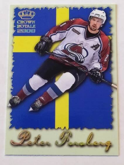 Peter Forsberg Crown Royale International Glory - Hokejové karty