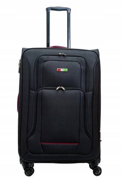 VELKÁ LÁTKOVÁ CESTOVNÍ TAŠKA BAGIA PREMIUM SE 4 KOLEČKY O OBJEMU 100 LITRŮ Šířka (dlouhá strana) 45 cm