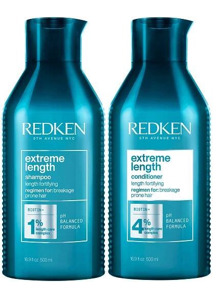 Redken Extreme Length Shampoo and Conditioner 500ml Bundle