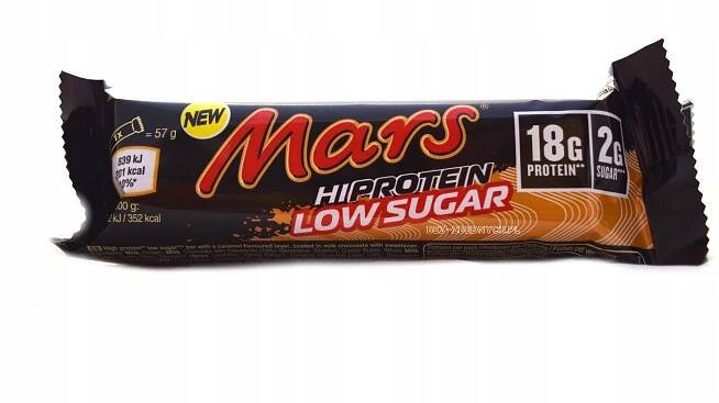 Mars HiProtein Low Sugar Original Bar 57g PROTEINOVÁ TYČINKA CHOCO CARAMEL