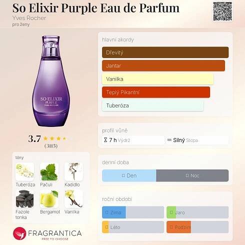 So Elixir Purple Eau de Parfum Yves Rocher pro ženy
