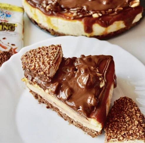 Kinder Maxi King fit nepečený dort - lifestylebrno.cz