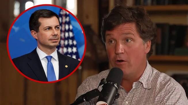 Tucker Carlson Says Pete Buttigieg Isn't Gay, Has 'Very' Specific Sex Questions