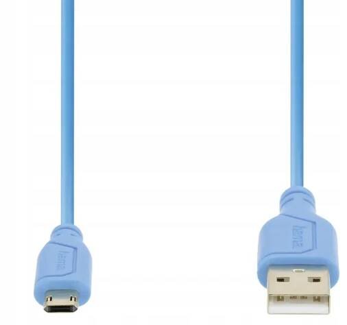 Kabel micro USB Hama, oboustranný konektor, 0,75 m za 98.00CZK - Allegro
