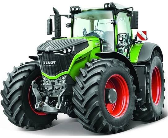 Traktor Bburago Fendt 1050 Vario/New Holland kov/plast 13cm 2 druhy | DetskyEshop.cz