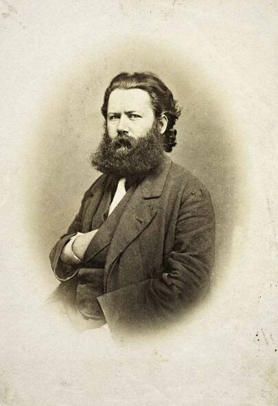 Portrait Of Henrik Ibsen 1828-1906