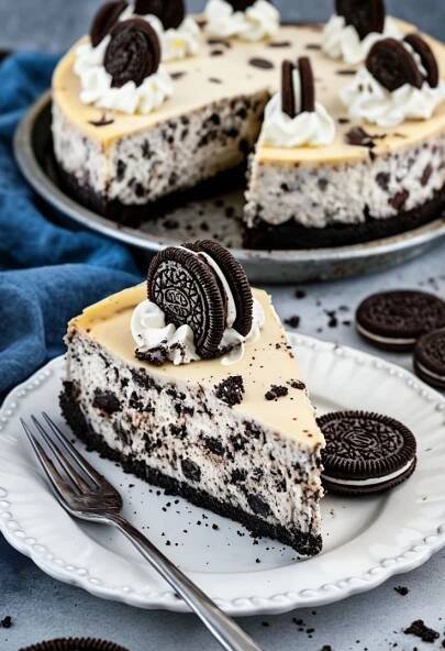 Oreo Cheesecake 🍫🍰 | Creamy & Decadent Treat in 2025 | Healthy sweets chocolate, New dessert recipe, Homemade cakes