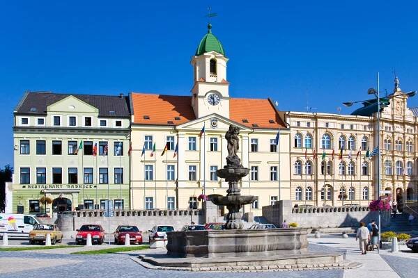 Lázeňské město Teplice, Čechy, Česko, Evropa — Stock obrázek