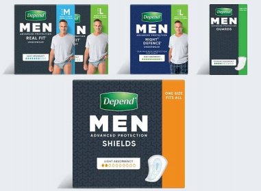 Depend® Shields Men's Light Incontinence Pads | Depend AU