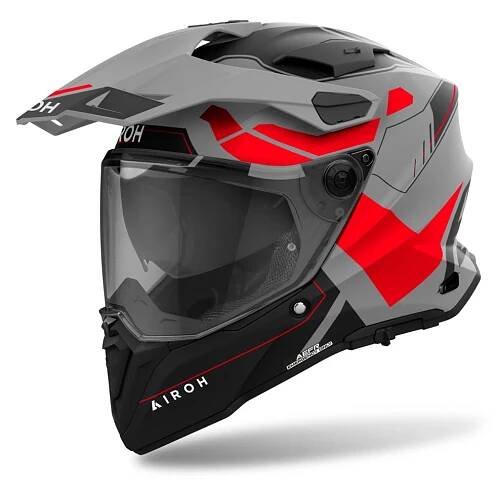 Přilba COMMANDER 2 Reveal, AIROH (matná červená fluo) 2025