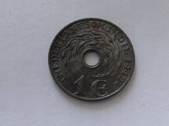 [10888] Nizozemská Indie 1 cent 1942 st. 2-