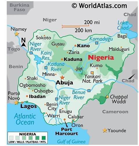Nigeria Maps & Facts