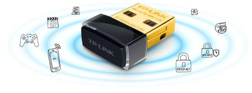 Wi-Fi adaptér TP-Link TL-WN725N (TL-WN725N) černý | DATART