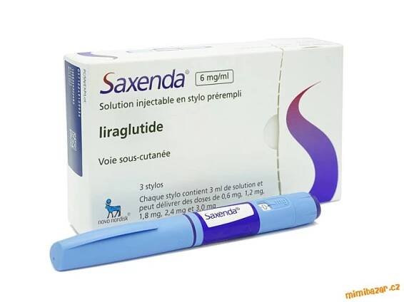 léky na hubnutí na prodej: Saxenda, wegovy, Mounja