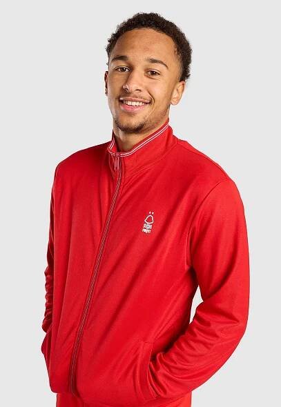 NFFC Red Full Zip Jacket - Nottingham Forest FC