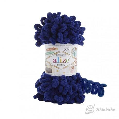Příze Alize Puffy 360 Tmavě modrá