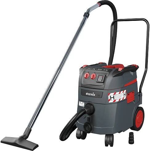 Vysavač pro mokré a suché vysávání iPulse 1635 Safe Plus, 1600 W – starmix: třída prachu M