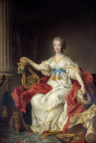 Madame du Barry as a muse
