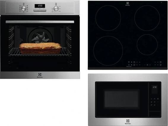 Set Electrolux EOF3H40X + LIR60433 + EMS4253TEX