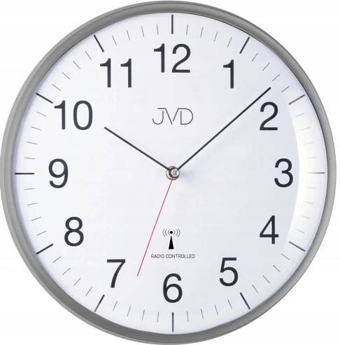 Nástěnné hodiny JVD RH16.2, DCF, 33cm