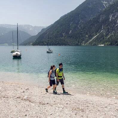 Hiking at Lake Achensee