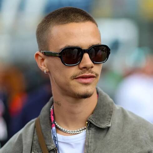 Romeo Beckham embraces surfer style for luxury spa day with girlfriend Kim Turnbull