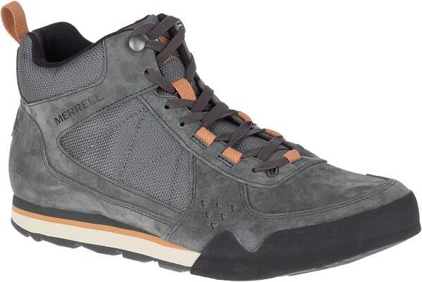 Pánské outdoorové boty Merrell BURNT ROCK TURA MID SUEDE | AD Sport
