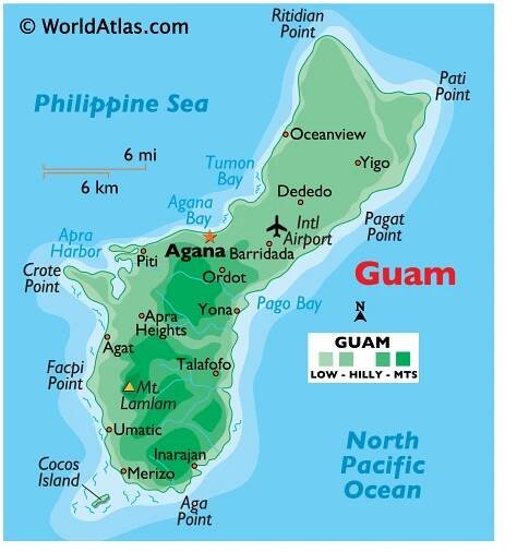 Guam Maps & Facts