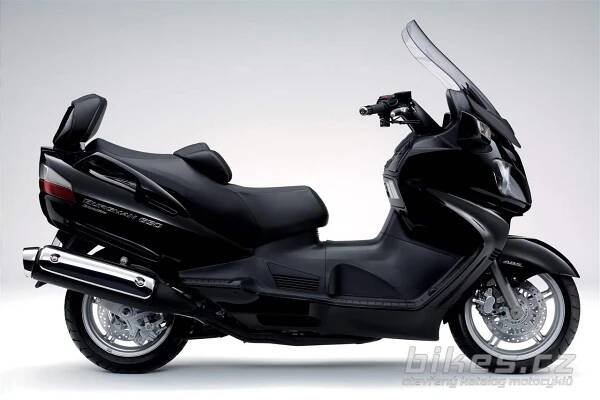 Suzuki AN 650 Burgman - 2011 - technické parametry, názory motorkářů, servisní manuály 