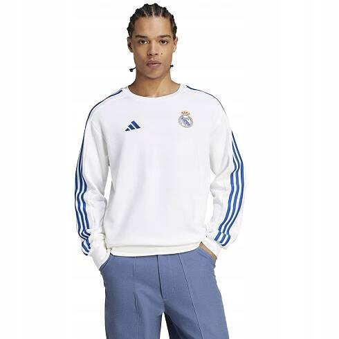 Mikina adidas Real Madrid Sweat Top IT3800 L bílá