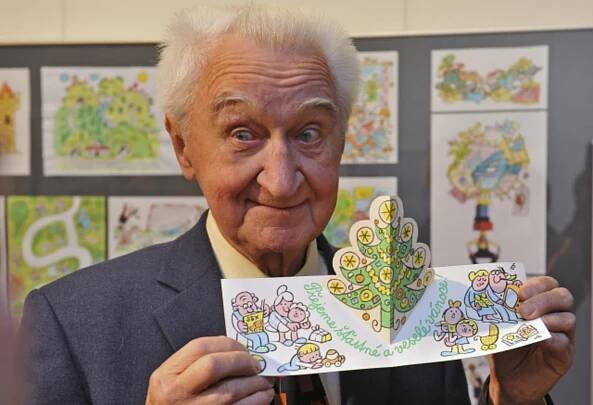 17. dubna jsme si připomněli 100 let od narození herce, dlouholetého člena činohry Národního divadla, ale také ilustrátora a výtvarníka Miloše Nesvadby.