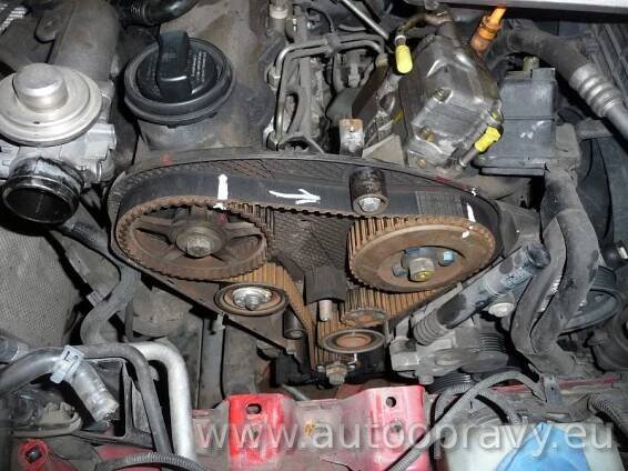 Výměna rozvodů a vodní pumpy – Octavia I TDI 81kW - www.autoopravy.eu