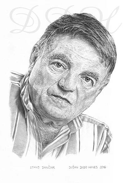 Stano Dančiak, portrét Dušan Dudo Hanes