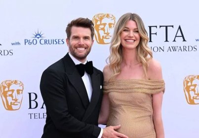 Joel Dommett announces he’s a dad and reveals son’s adorable name as wife Hannah Cooper gives birth...
