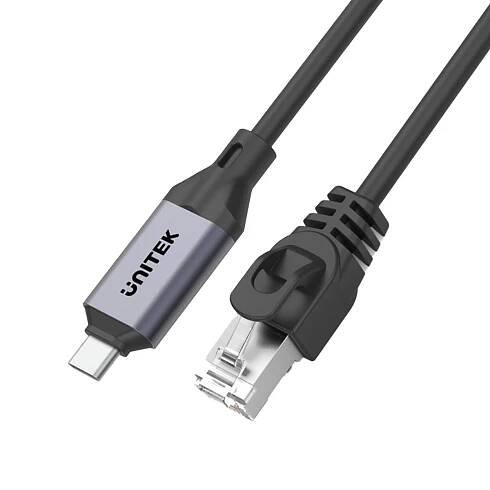 Unitek Kabel Ethernet USB C RJ-45 LAN, 3m - Příslušenství - K24.cz
