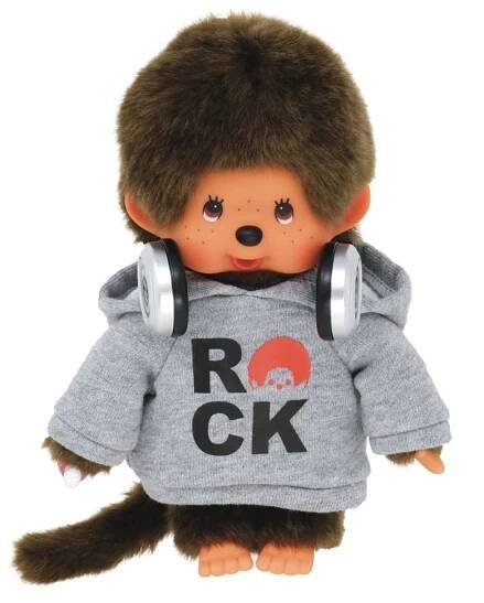 Monchhichi Mončičák 20 cm se sluchátky