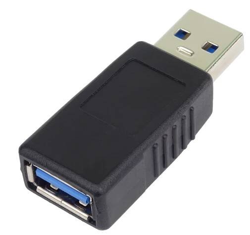PremiumCord USB3.0 adaptér A male - A female, pro prodloužení nebo ochraně USB portu | KRUP