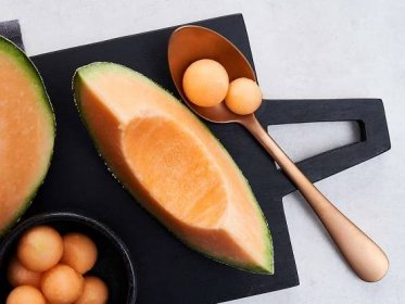 Čerstvý cukrový meloun