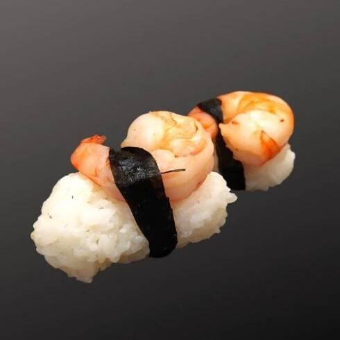 Sushi z Hradce Svitavy - 1 ks Shrimp nigiri