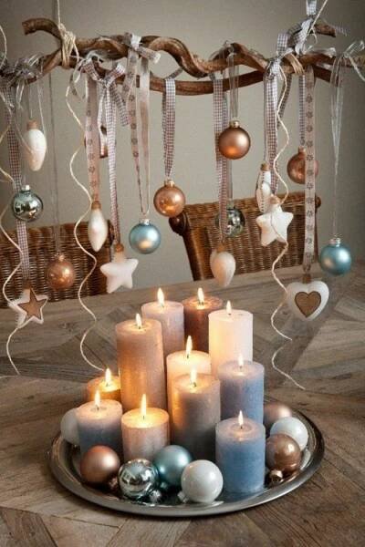 Weihnachtliche Bastelideen, wie Sie Ihr Zuhause fürs kommende Weihnachten festlich dekorieren | Decoracion navidad manualidades, Adornos de navidad ideas, Decoración de unas