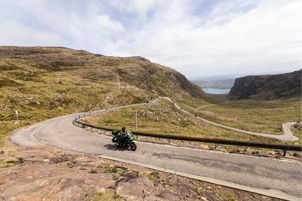 Riding the Kawasaki Versys 1000 SE on a tour of Scotland’s finest roads