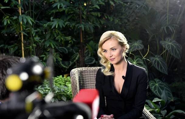Polina Gagarina - Odnoj levoj - Z natáčení