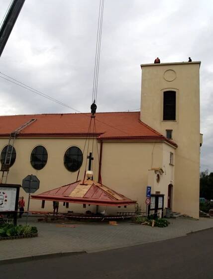 Tasovický kostel má novou střechu. K výročí