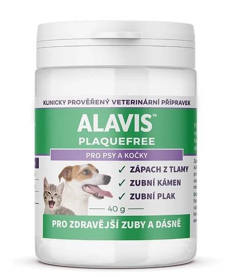Alavis Plaque Free pro psy a kočky 40g