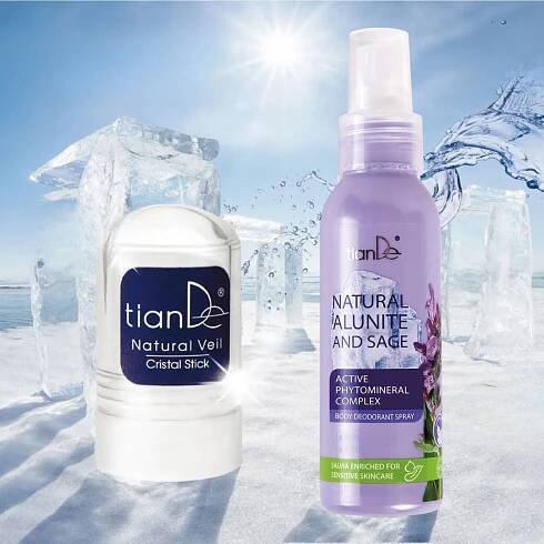 TIANDE Natural Veil deodorant Alunit 60 g