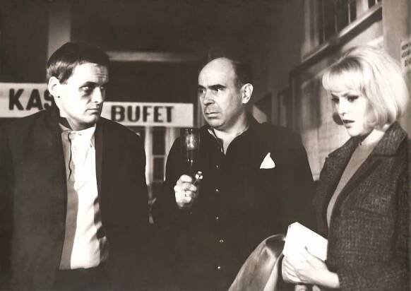 Walk-over - Z filmu - Jerzy Skolimowski, Janusz Kłosiński, Aleksandra Zawieruszanka