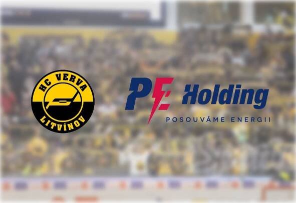 HC VERVA Litvínov představuje hlavního partnera PE Holding, s.r.o.