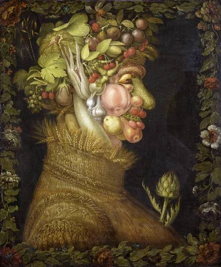 L'Eté, par Giuseppe Arcimboldo