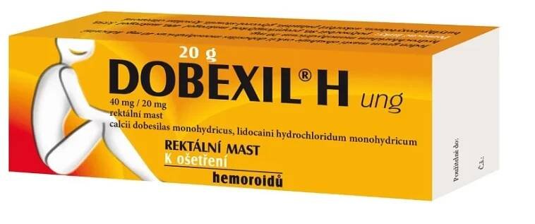 Dobexil H rektální mast 20 g
